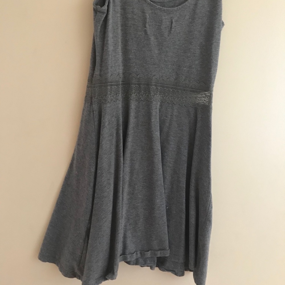 Grey cotton dress